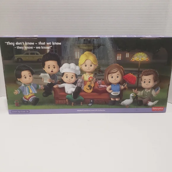 F•R•I•E•N•D•S Television Series Little People Collectors Set Fisher Price - Picture 2 of 7